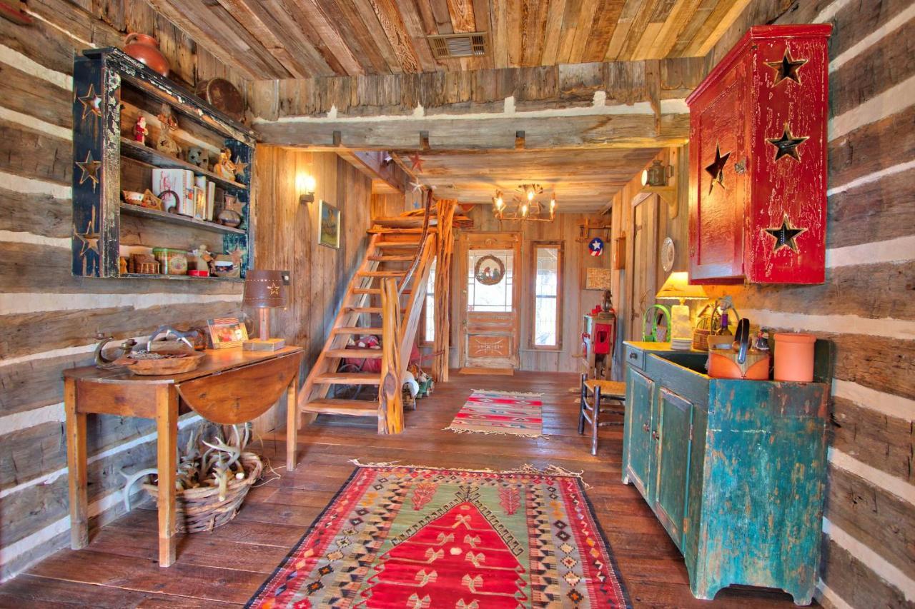 הוילה ווימברלי Log Cabin At Old Glory Ranch מראה חיצוני תמונה