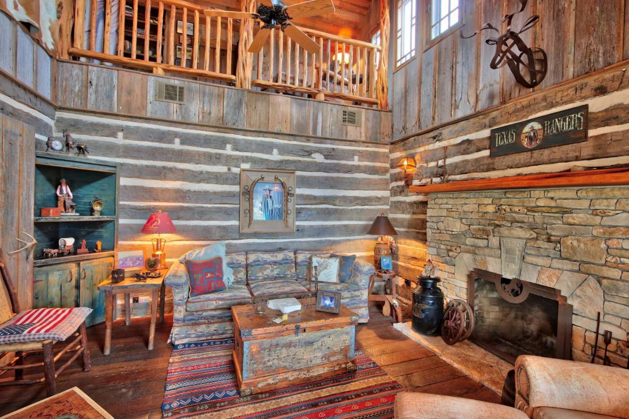 הוילה ווימברלי Log Cabin At Old Glory Ranch מראה חיצוני תמונה