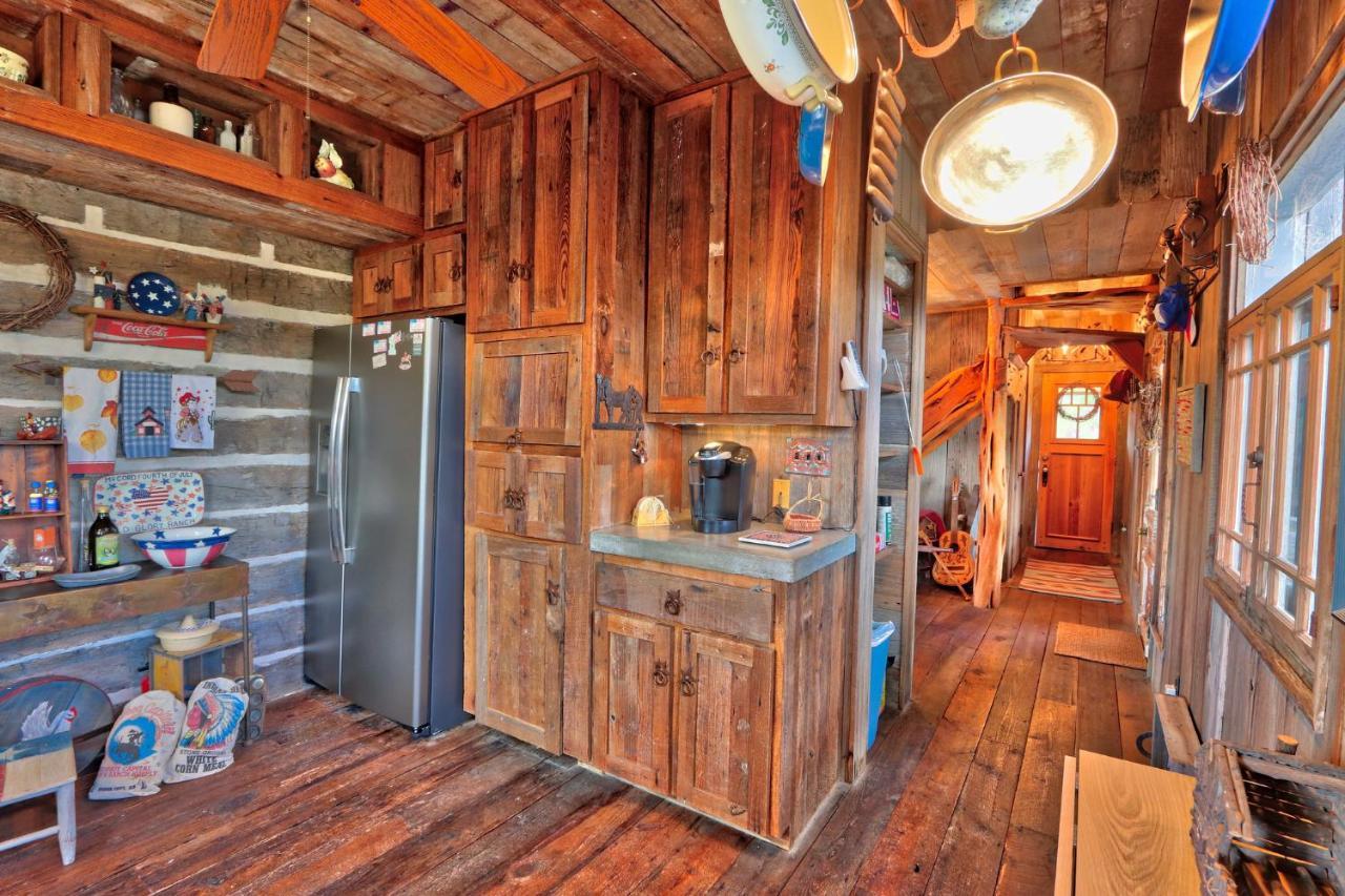 הוילה ווימברלי Log Cabin At Old Glory Ranch מראה חיצוני תמונה
