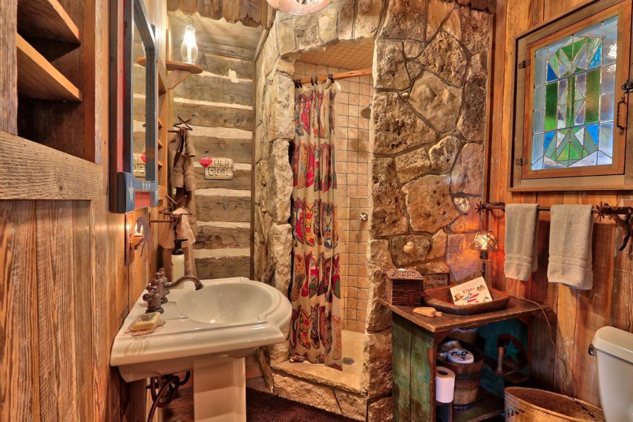 הוילה ווימברלי Log Cabin At Old Glory Ranch מראה חיצוני תמונה